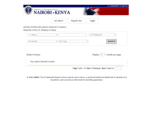 Tablet Screenshot of americanembassy.myjobsinkenya.com